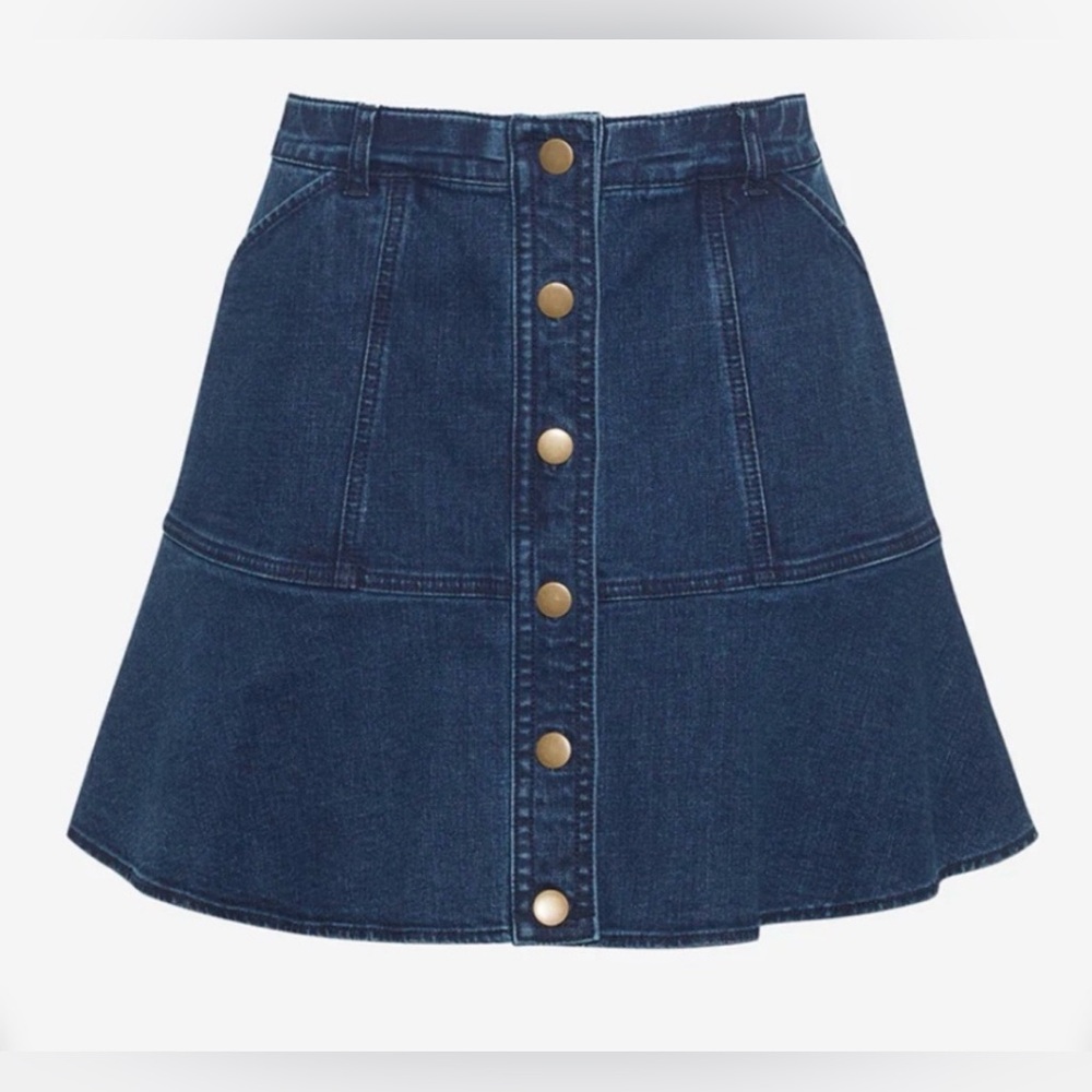 Draper James Denim Skirt - Picture 3 of 8
